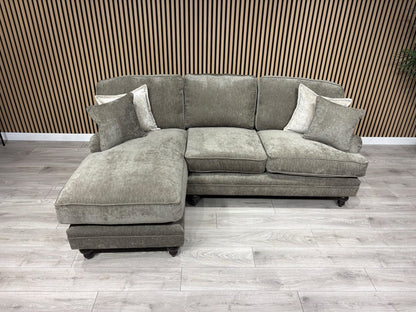 Laura Ashley HERITAGE Style Fabric 3 Seater Chaise Sofa - RRP £2,800