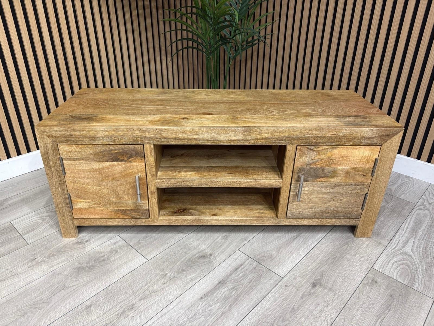 NEXT Sample - Cuba Mango Wood Plasma TV Cabinet - RRP: £895