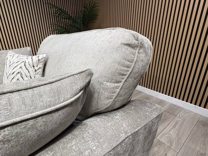 NEXT Stamford Style Fabric 3 Seater Sofa + Love Chair Set - RRP £2250