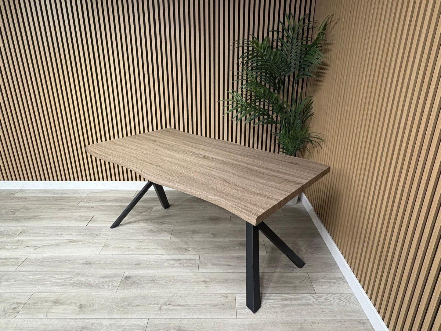 NEXT Sample - RIGA Industrial Dining Table  - RRP £599