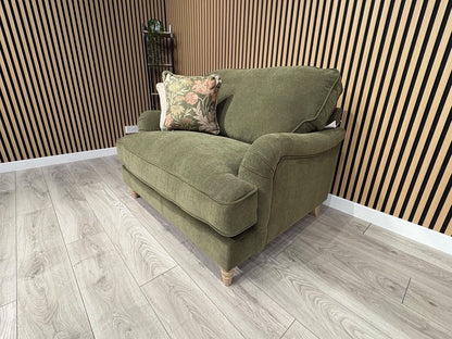 Laura Ashley HERITAGE Style Fabric Love Chair / Armchair - RRP £1,499