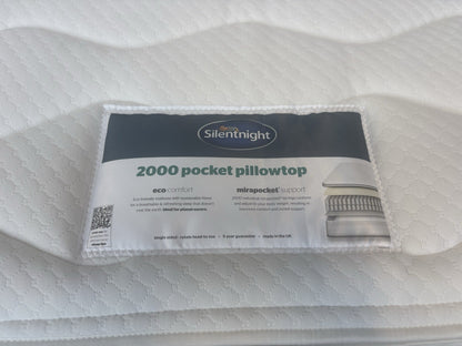 Silentnight 2000 Pocket Pillowtop 6ft Superking Mattress - RRP £1,099