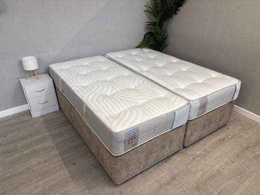 Sealy COLUMBIA Ortho Extra Firm 6ft Superking Zip & Link Mattress - RRP £1,499