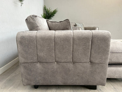 Furniture Village MARIAH Fabric LHF Chaise Corner Sofa + Armchair - RRP £4,140