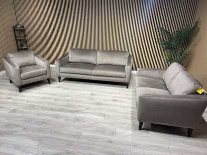 John Lewis BAILEY Style Fabric 3 Seater + 2 Seater + Armchair Set - RRP £4548