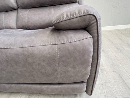 F.V LINK Fabric Corner Chaise Power Sofa, READ DESCRIPTION - RRP £2795