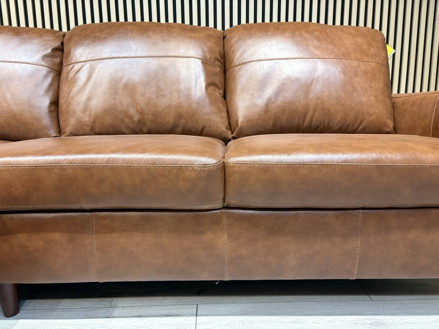 John Lewis BAILEY Style Leather 2 Corner 2 Sofa, Tan - RRP £3,679