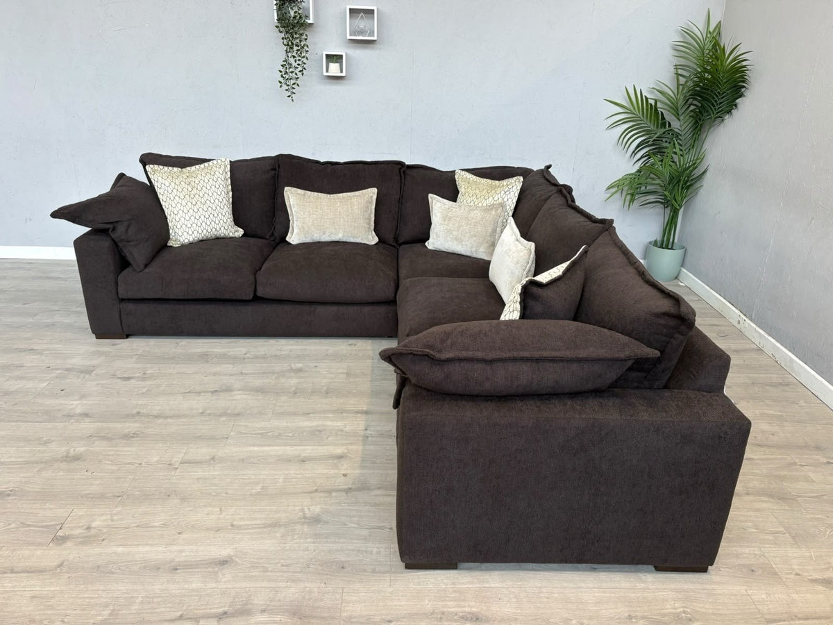 SCS Lennox Fabric Large Corner Sofa ( 2 Corner 2 ) - RRP £3879