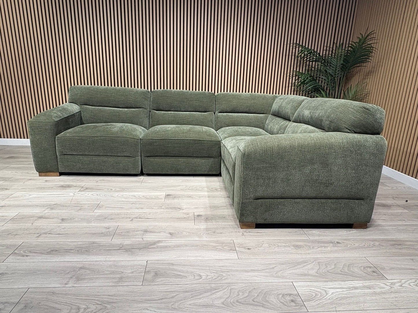 Denver Fabric Modular Corner Sofa ( RHF or LHF ), Dark Sage  - RRP £2399