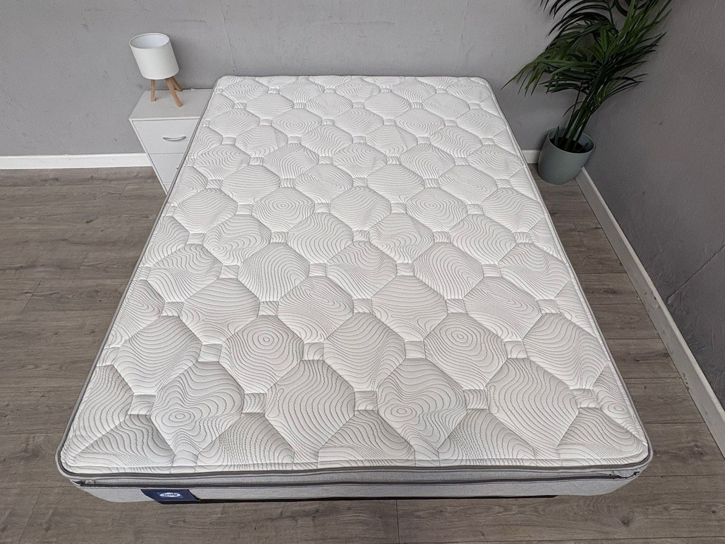 Sealy Advantage Sapphire Geltex Pillow 5ft Kingsize Mattress, Medium - RRP £869