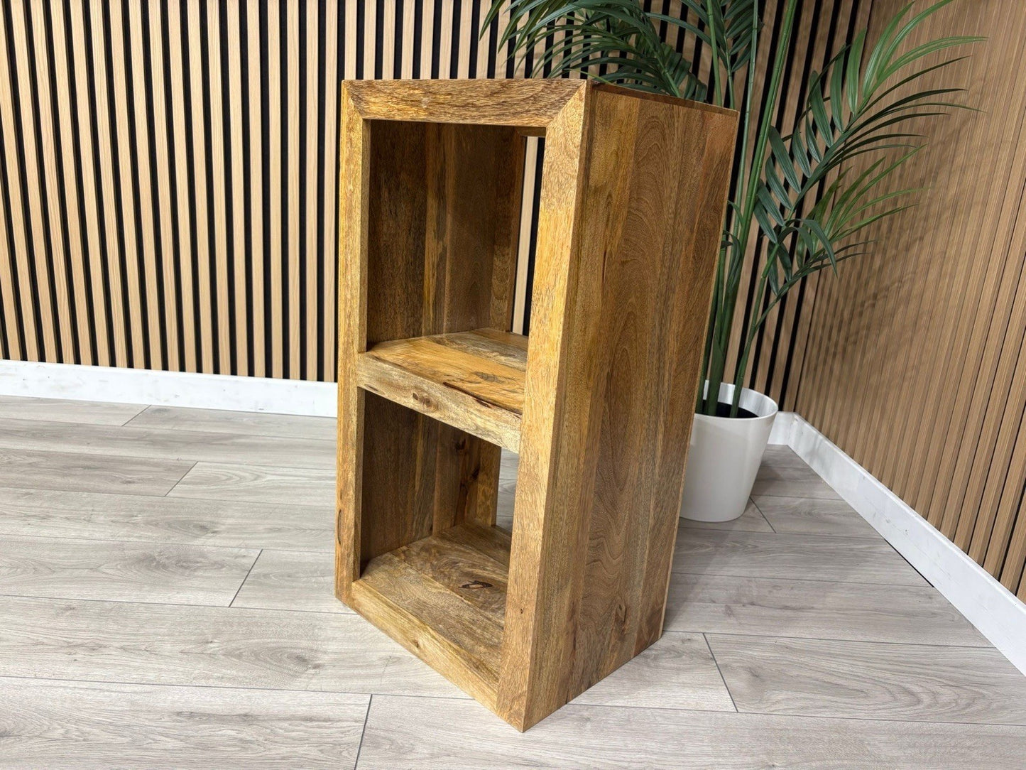 NEXT Sample - Cuba Mango Wood Small Display Cabinet - RRP: £495