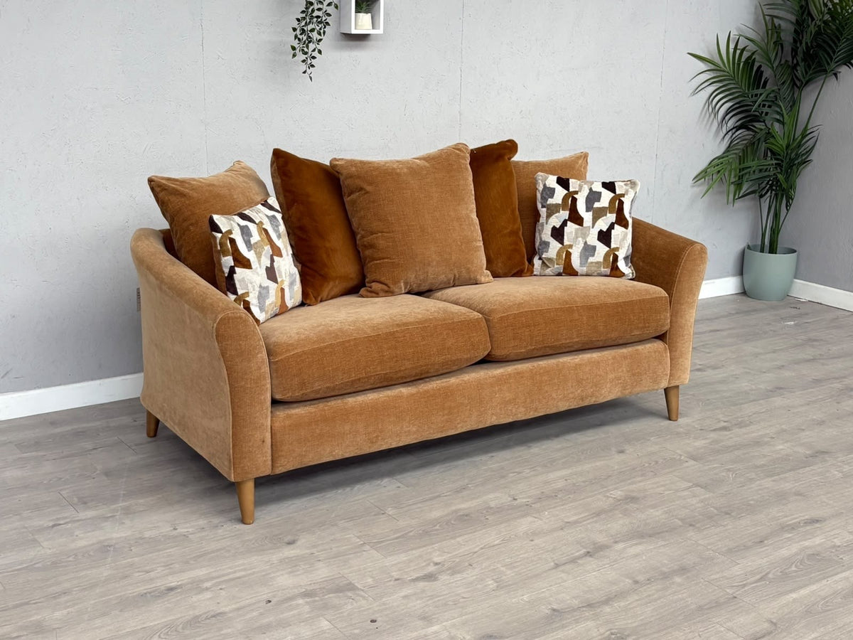 MOLLY Fabric 2 Seater Scatter Back Sofa RRP £1595