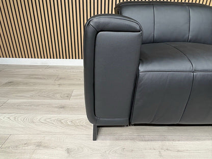 MARELLA 3 Seater + 2 Seater Power Recliner Leather Sofa Set RRP £4399