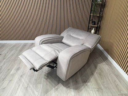 DFS - EXCALIBUR Fabric Power Recliner Armchair - RRP £1,299