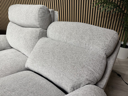 SCS - CLOUD Fabric Power Recliner 3 + 2 Seater Sofa Set - RRP £2998
