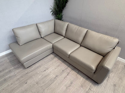 Furniture Village Dinky LHF Leather Corner Chaise End Sofa - RRP £1795