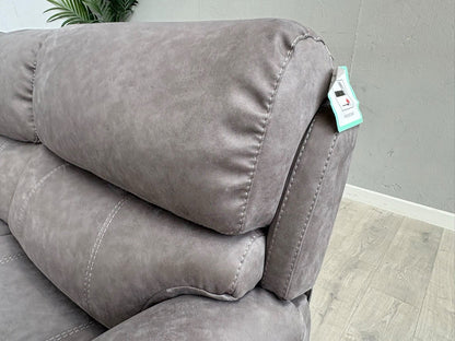 F.V LINK Fabric Corner Chaise Power Sofa, READ DESCRIPTION - RRP £2795