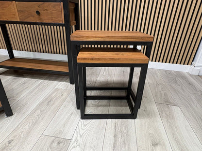 NEXT Sample - New Bronx nest of two tables - RRP: £269