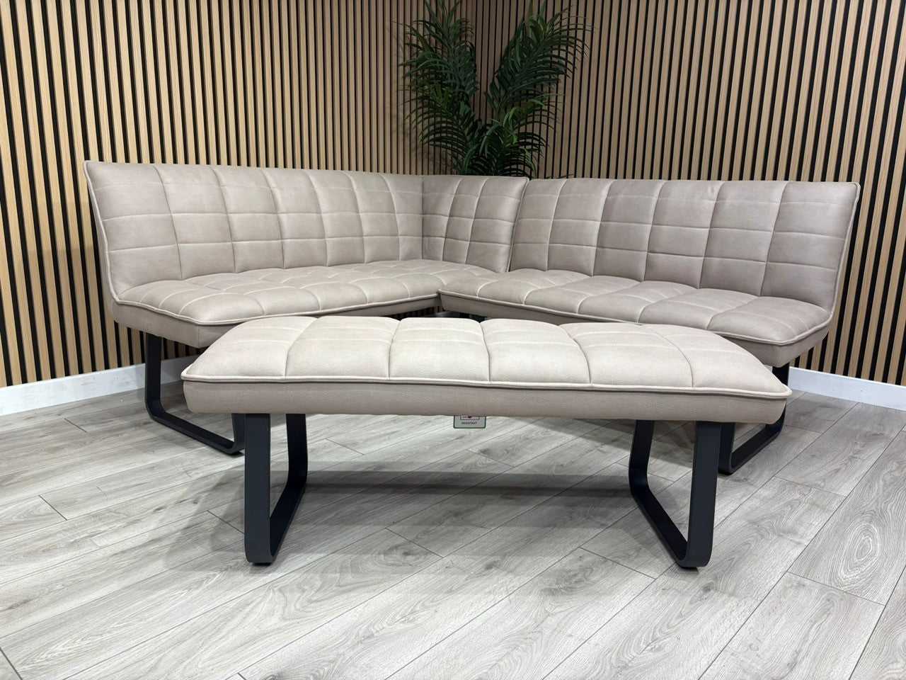 Furniture Village- LIMA Fabric Corner Bench Set, RRP: £1299