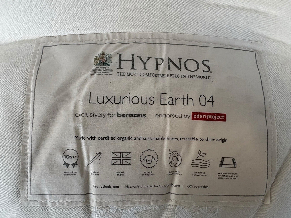 Hypnos Luxurious Earth 04 5FT Kingsize Mattress, Medium - RRP £3,399