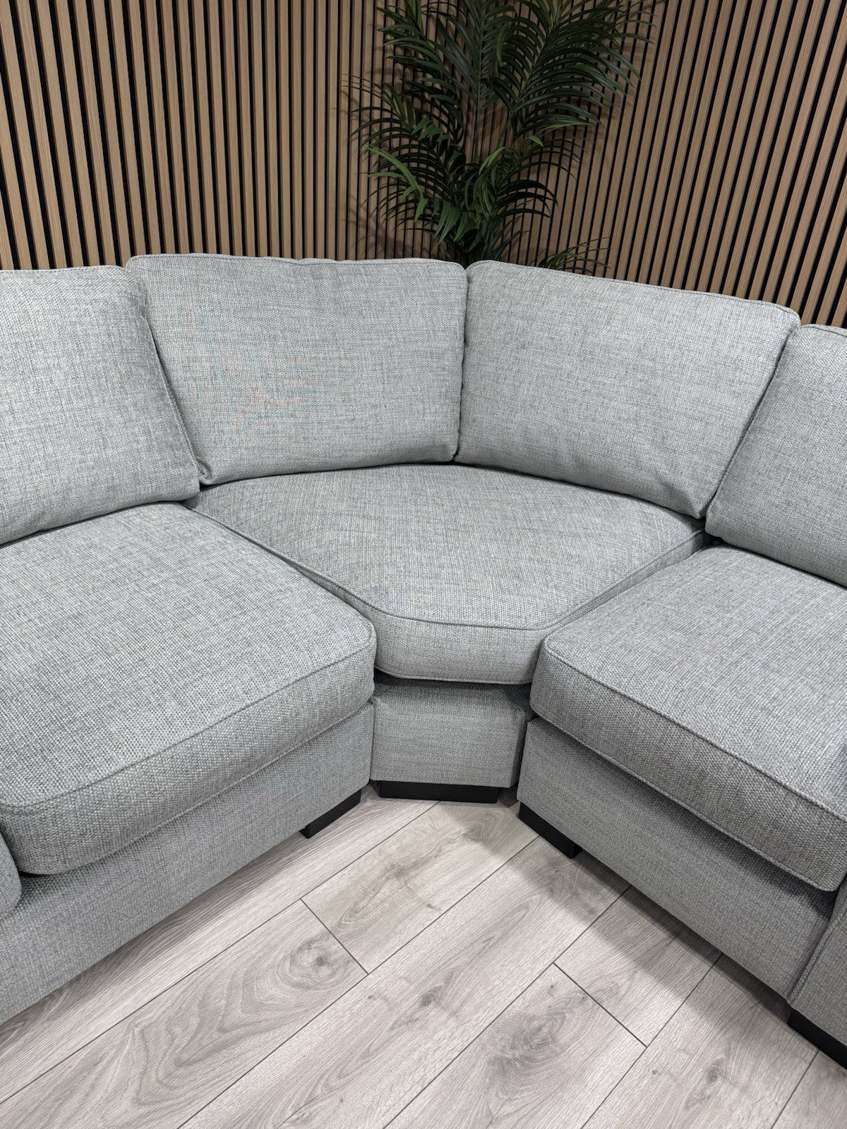 Furniture Village Elora Fabric Corner Sofa RRP £2895 - Best Price Online