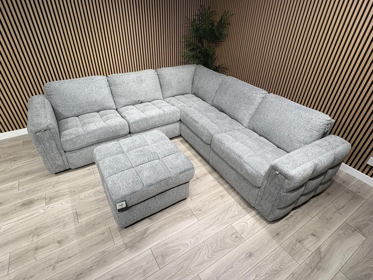 DFS - MAVAM Modular Premium Fabric 2 Corner 2 Sofa + Footstool - RRP £3499