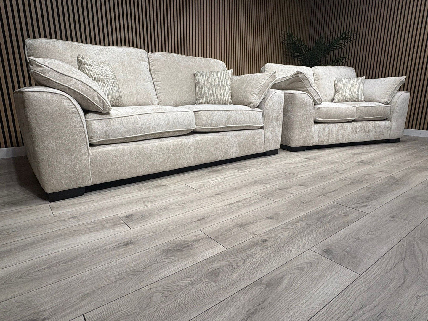NEXT Stamford Style Fabric 3 Seater + 2 Seater Sofa Set - RRP £2450