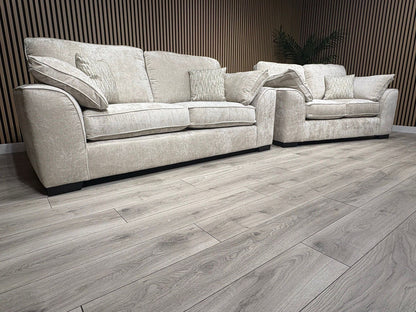 NEXT Stamford Style Fabric 3 Seater + 2 Seater Sofa Set - RRP £2450