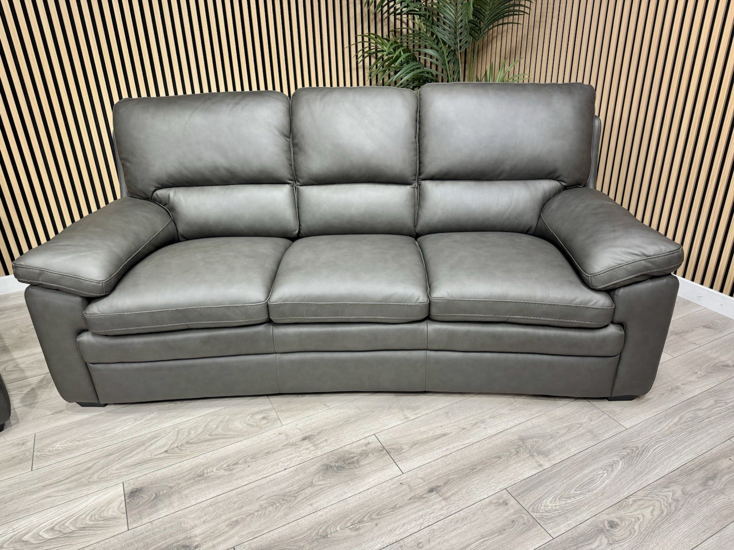 DFS Brooker Leather 3+3 Seater Static Sofa Set  - RRP £3790