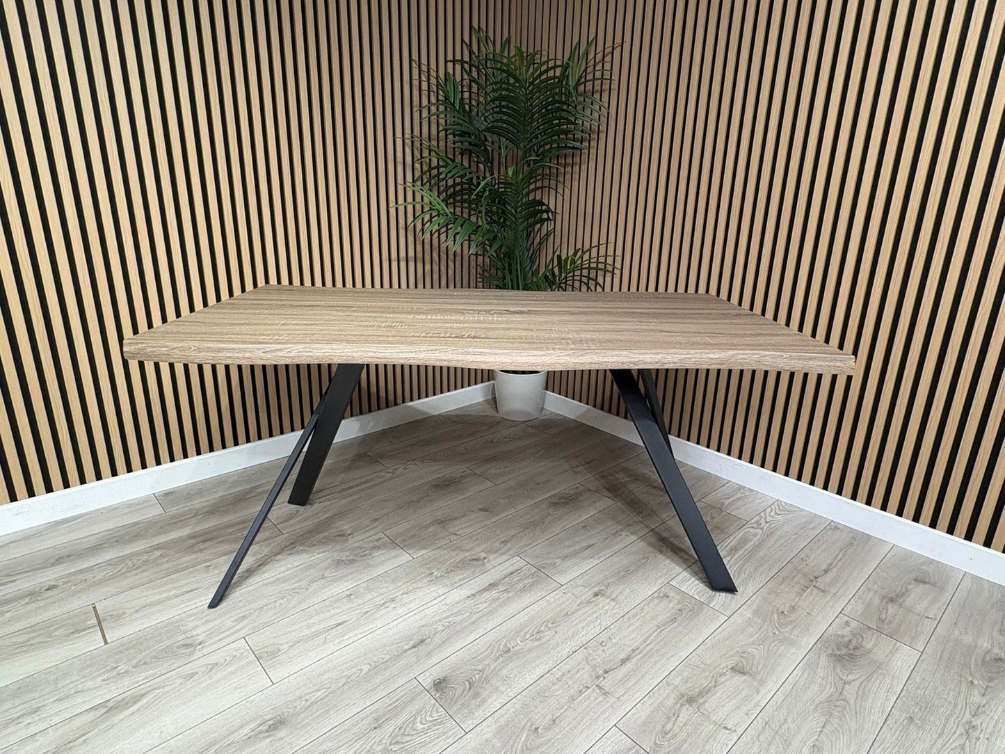 NEXT Sample - RIGA Industrial Dining Table  - RRP £599