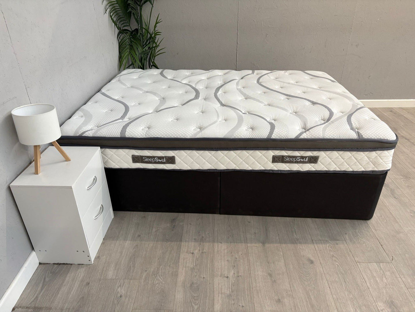 Sleep Soul Heaven 1000 Pocket Gel Pillow Top 5ft Kingsize Mattress - RRP £500