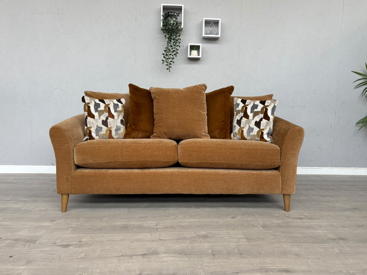 MOLLY Fabric 2 Seater Scatter Back Sofa RRP £1595