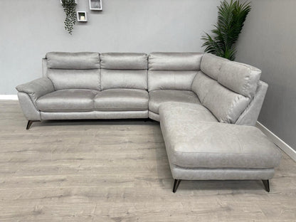 Furniture Village CONTEMPO Fabric RHF Open End Chaise Corner Sofa - RRP £2,295