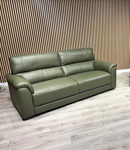 Furniture Village COZEE Style Premium Leather 3 Seater Sofa - RRP £1,345