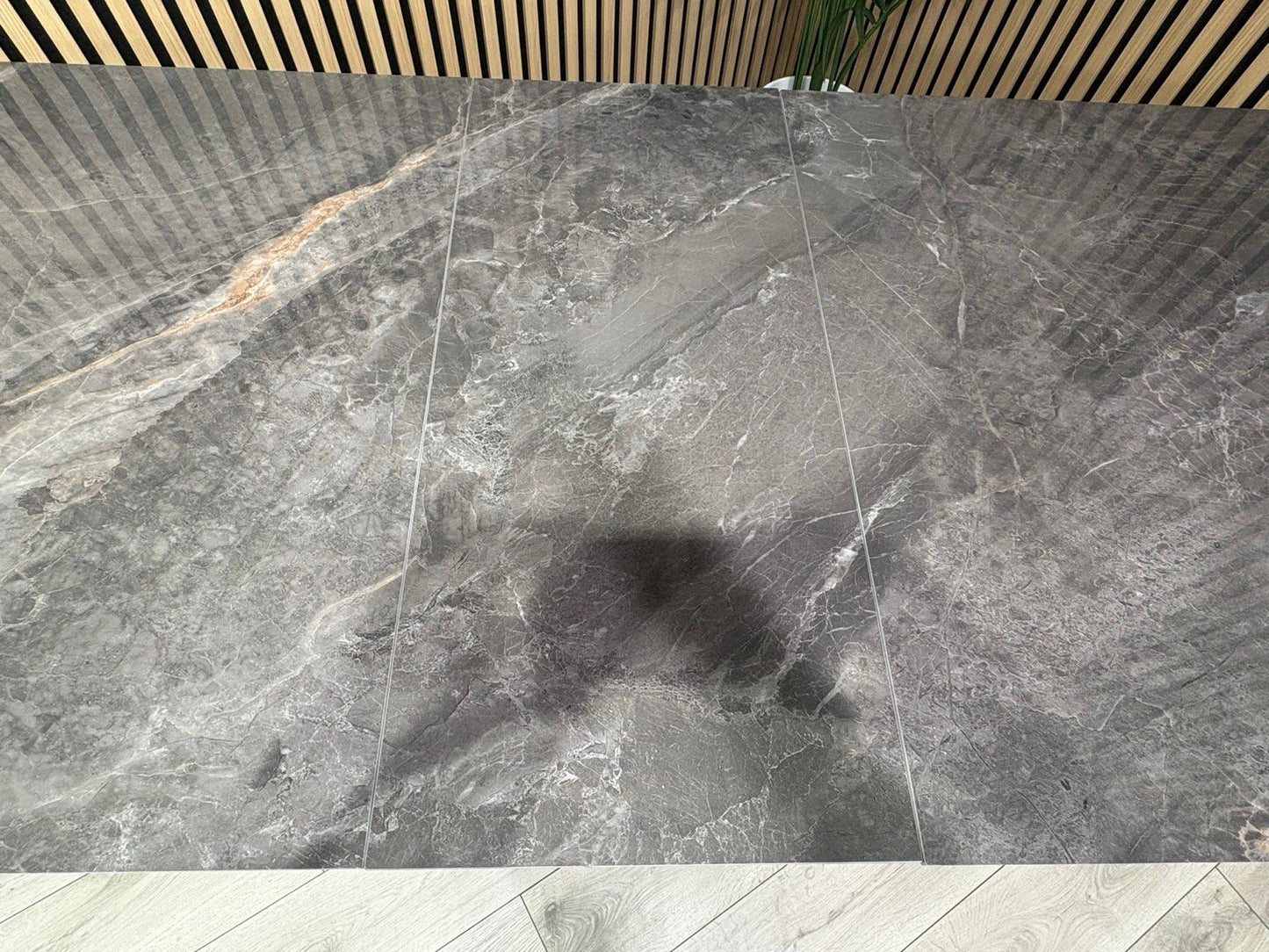 NEXT Sample - CRETE Marble Effect Extendable Dining Table  - RRP £899
