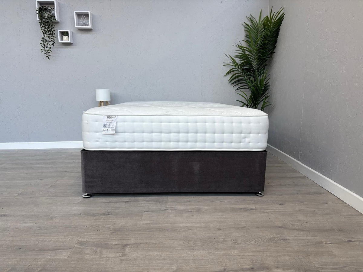 Slumberland NATURALS PREMIUM WOOL 5ft Kingsize Mattress, Firm - RRP £1,299