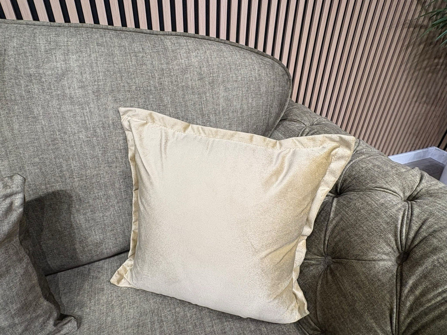 A&J Victoria Fabric 3 Seater Sofa + Love Chair + Footstool Set - RRP £4897