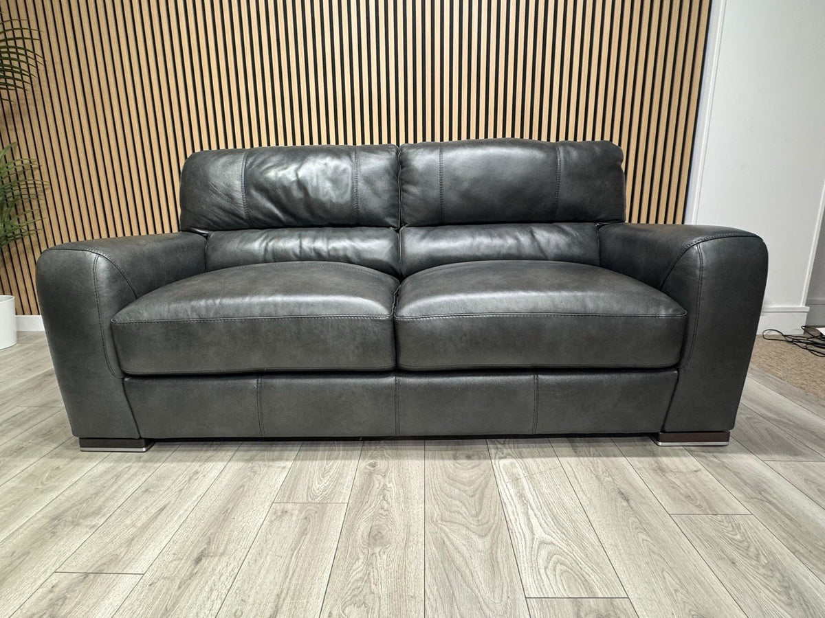 ScS Sisi Italia LUCCA Leather 2 x 3 Seater Sofa Set - RRP £4498