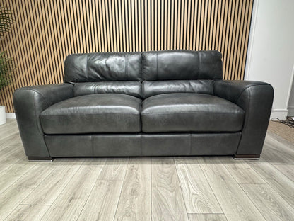 ScS Sisi Italia LUCCA Leather 2 x 3 Seater Sofa Set - RRP £4498