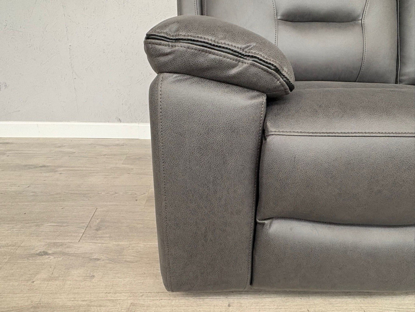 DFS New Braylan 3 Seater + 2 Seater Fabric Manual Recliner Sofa Set - RRP £1778