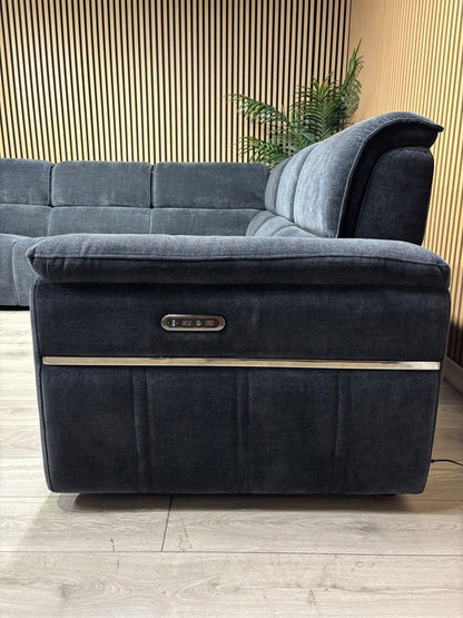 Furniture Village ECLIPSE Style Large Fabric Power Recliner Corner - RRP £3,995