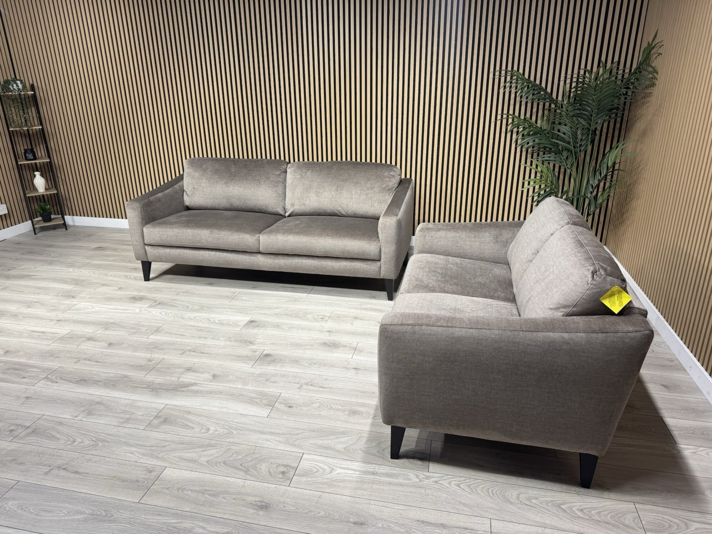 John Lewis BAILEY Style Fabric 3 Seater + 2 Seater Sofa Set, Stone - RRP £2,978
