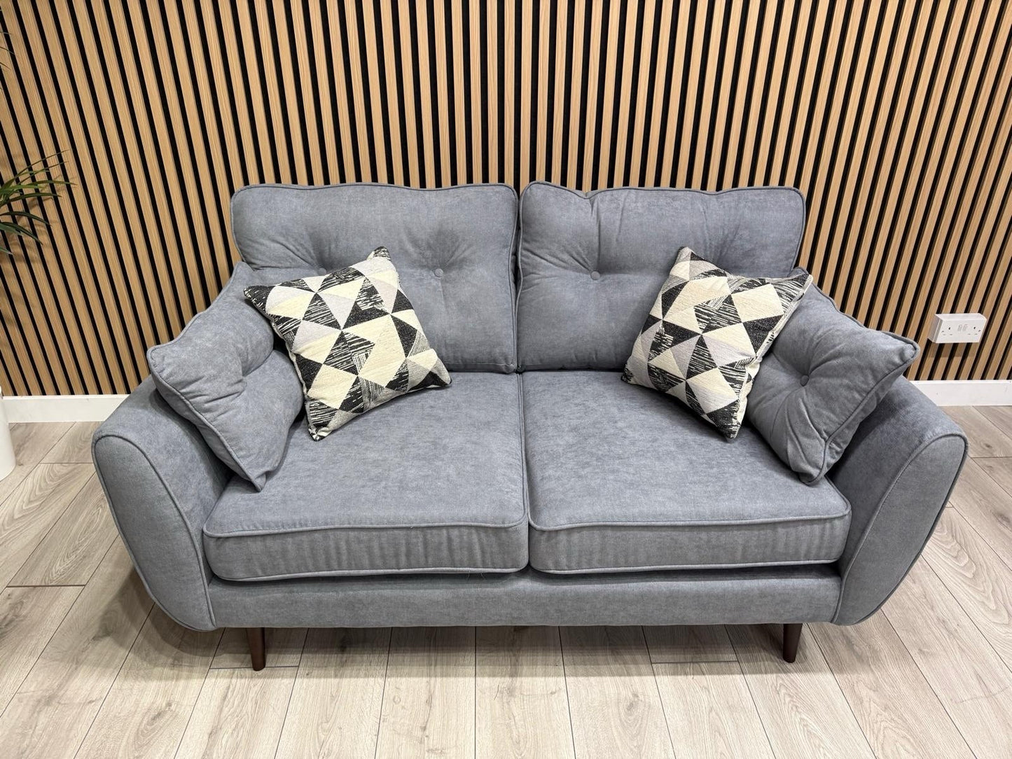DFS - Zinc 3 & 2 Fabric Seater Sofa Set RRP £1799