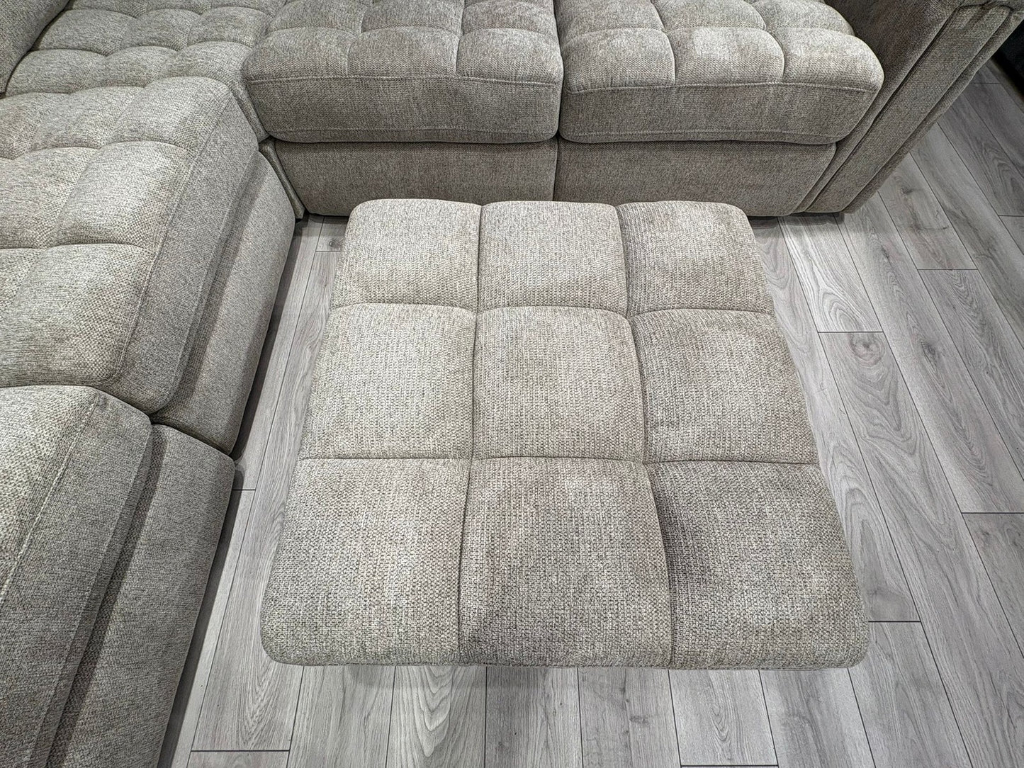 DFS - MAVAM Modular Premium Fabric 2 Corner 2 Sofa + Footstool - RRP £3499