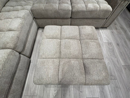 DFS - MAVAM Modular Premium Fabric 2 Corner 2 Sofa + Footstool - RRP £3499