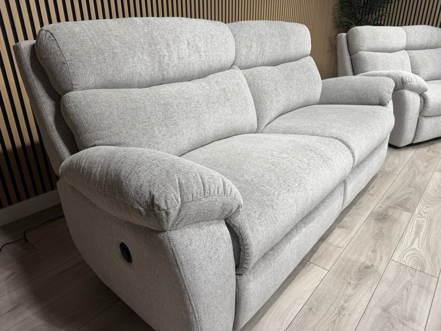 SCS - CLOUD Fabric Power Recliner 3 + 2 Seater Sofa Set - RRP £2998