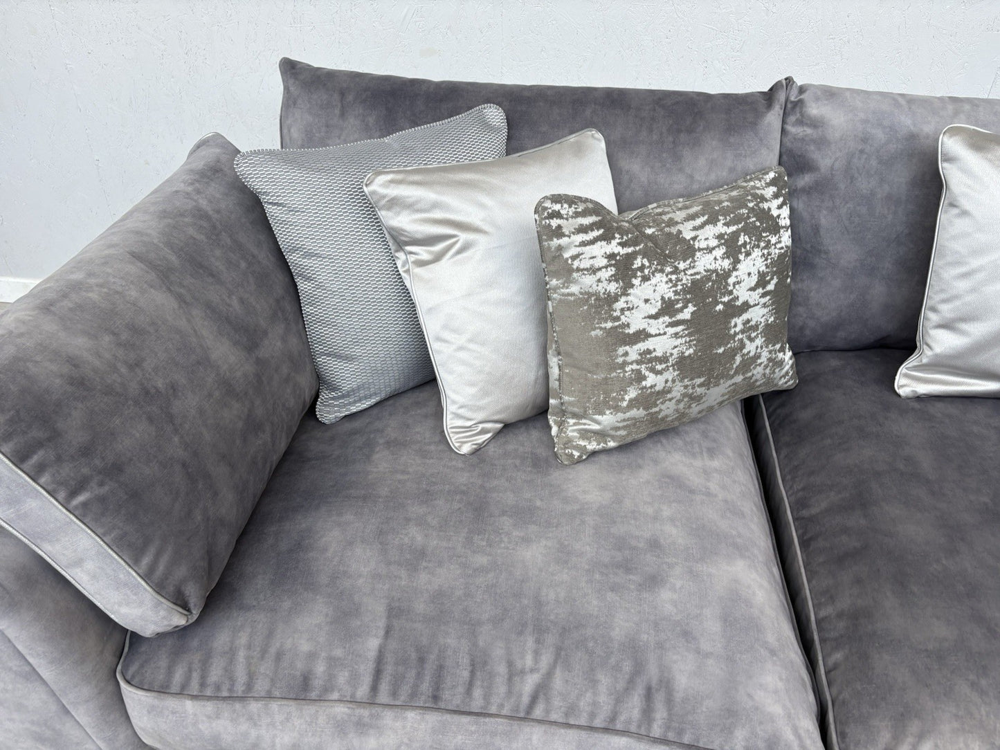 Sofology - EMPEROR Fabric Large 3 Corner 1.5 Open End Chaise Sofa - RRP £5,399
