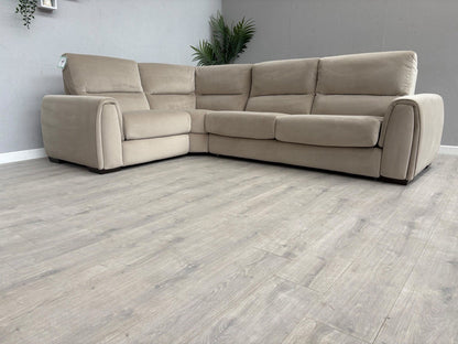 F.V Flex LHF Corner Sofa Bed with Power Recliner & Storage Arms - RRP £2945