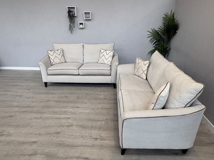Furniture Village SOHO Fabric 3 + 3 Seater Sofa Set - RRP £2790