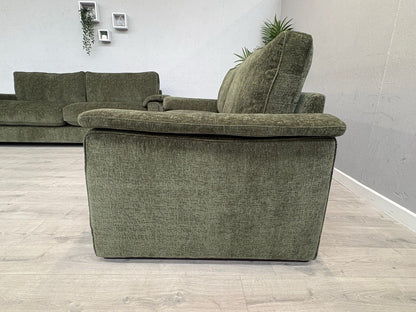 Furniture Village BOXY Fabric 3 + 2 Seater Mini Arm Sofa Set - RRP £3690